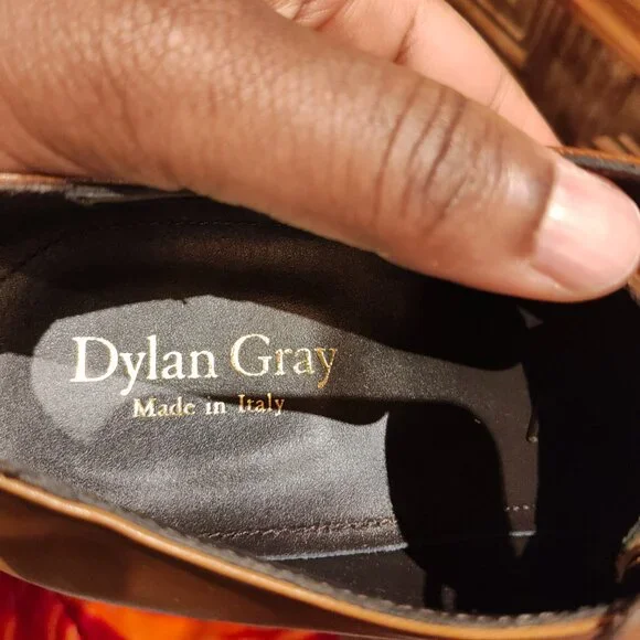 New Brown Dylan Gray Oxfords 13